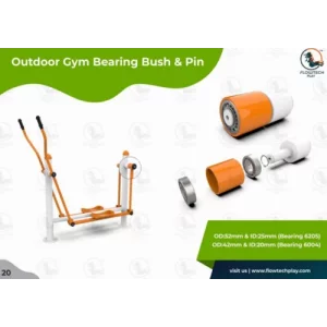 OUTDOOR GYM BEARING BUSH & PIN (SET) Rajkot