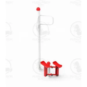 Outdoor Gym Stepper Installed In Park Setting