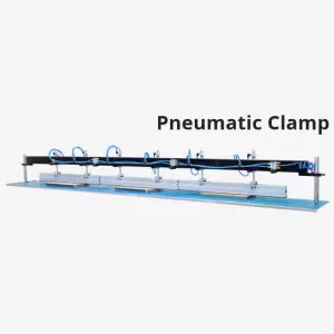 Panel Saw Pneumatic Clamping System