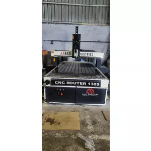 CNC Router Machine Cutting Wood Panels