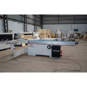 Panel Saw Machine Cutting Wooden Panels