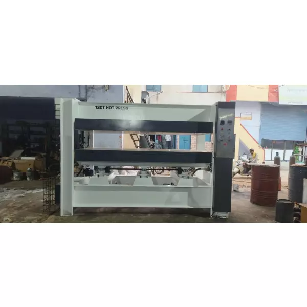 Single Layer Hot Press (Ai-120 T) Machine Manufacturer In Aurangabad