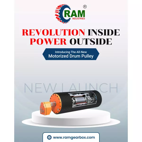 Motorized Drum Pulley