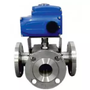 Ball Valve 3-4 Way Electrical Actuator