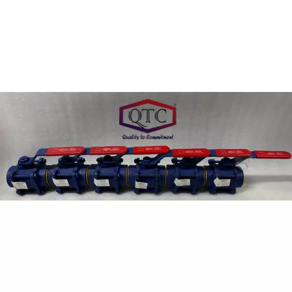 QTC Make 3 PC Design Ball Valve S/E