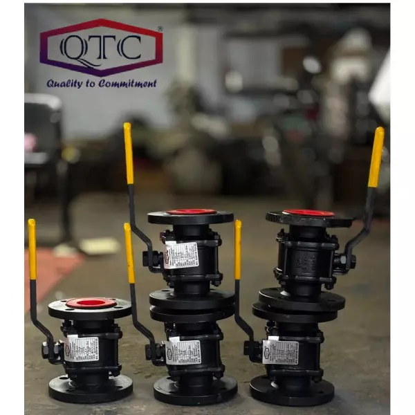 QTC Make 3 PC F/E Ball Valve
