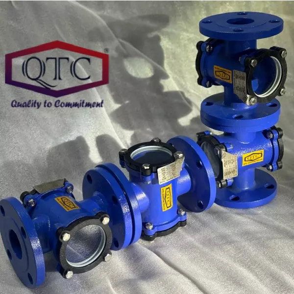 QTC Make CS Double Window Sight Glass F/E