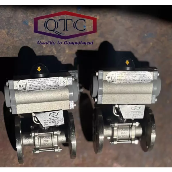 QTC MAKE PNEUMATIC BALL VALVE