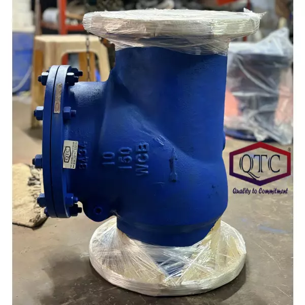 QTC MAKE WCB SWING CHECK VALVE 150#