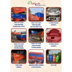 Industrial Rock N Roll Machine Used In Plastic Rotomoulding Process