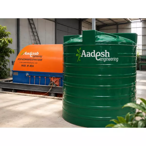 Industrial Rotomolding Machine Operating With Plastic Mould In Factory