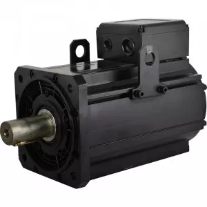 ISMG Series Servo Motor Installed In Industrial Automation Setup