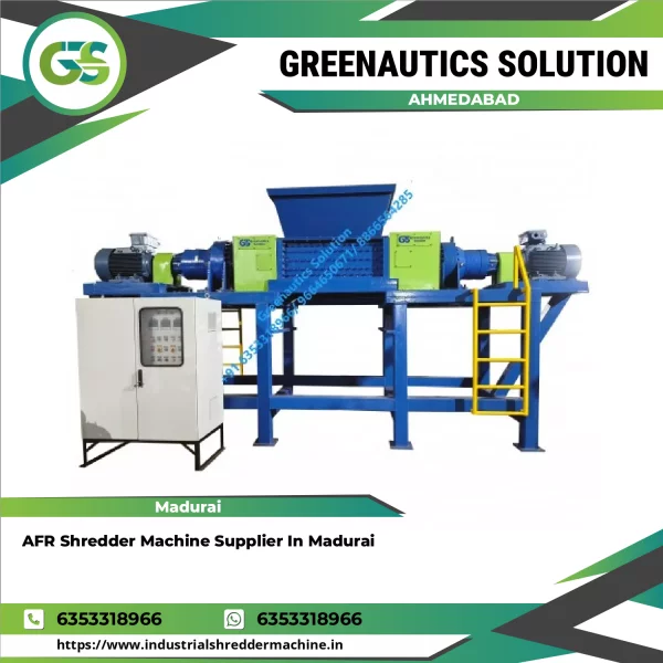 AFR Shredder Machine Supplier In Madurai