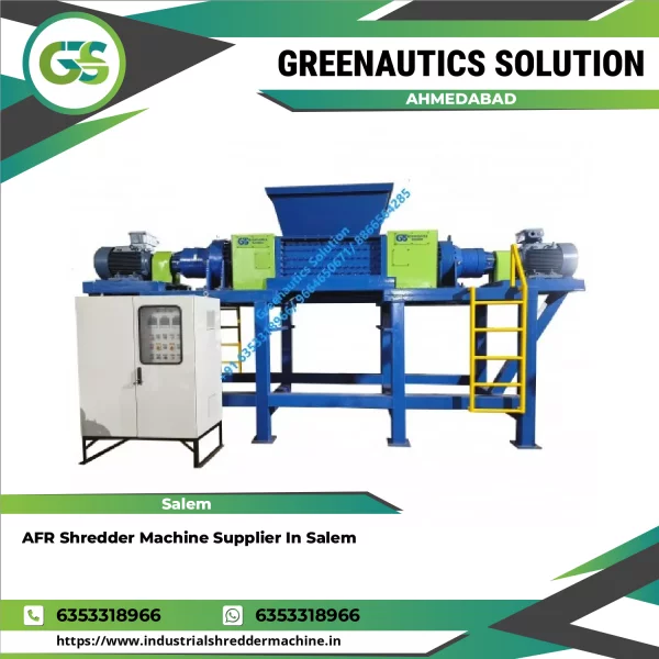 AFR Shredder Machine Supplier In Salem