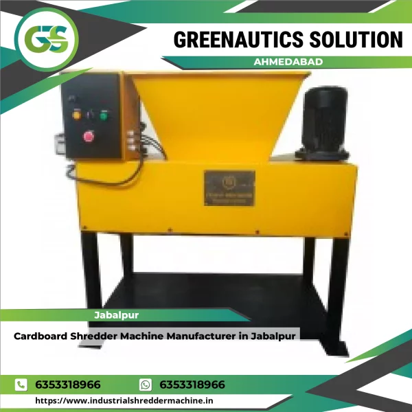 Cardboard Shredder Machine Cutting Thick Cardboard Sheets