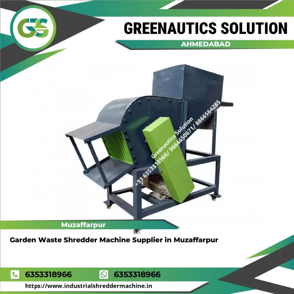 Industrial Garden Waste Shredder Machine Processing Branches And Leaves