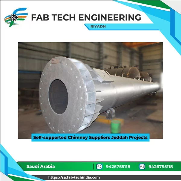 Self-supported Chimney Suppliers Jeddah Projects