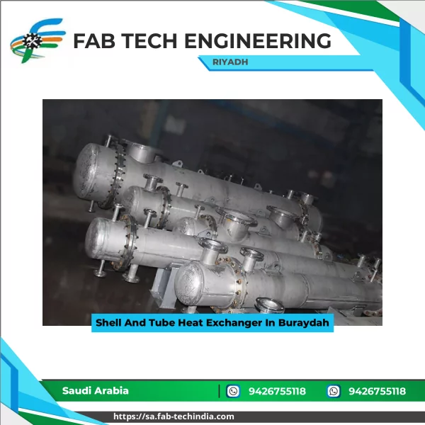 Shell And Tube Heat Exchanger In Buraydah