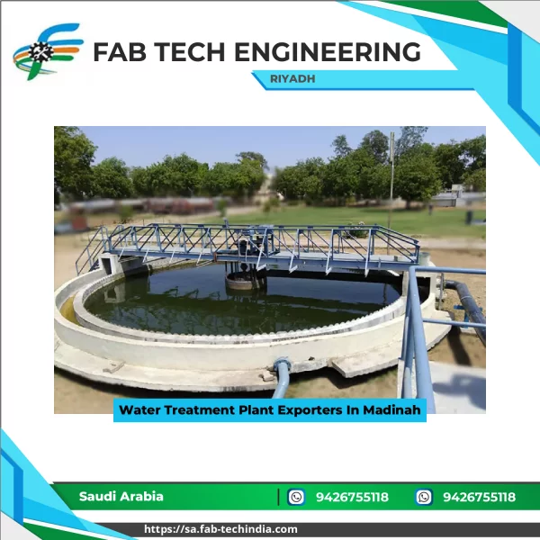 Water Treatment Plant Exporters In Madinah