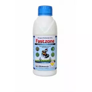 Bottle Of Paraquat Dichloride 24 SL Agrochemical Solution