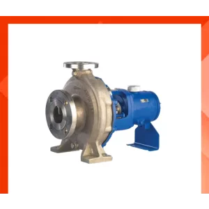 Chemical Process Pump Installed At An Industrial Site