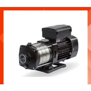 Horizontal Multi Stage Pump Installed In Industrial Setting