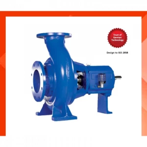 HVAC Pump Installed In Industrial Cooling System