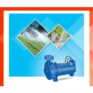 Openwell Submersible Pump Set Installed At An Industrial Site
