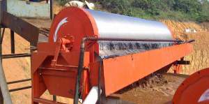 Wet Drum Permanent Magnetic Separator