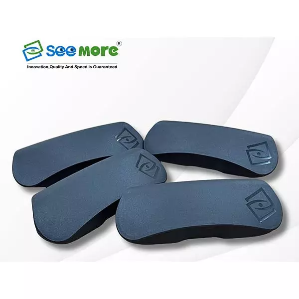 Designer Spectacle Case Open Showing Soft Inner Lining