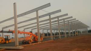 Peb Shed Building For Heavy Engineering Company