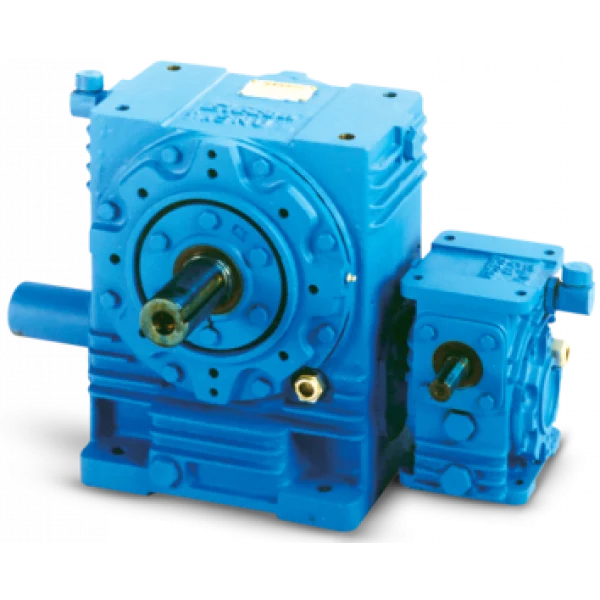 DOUBLE REDUCTION WORM GEARBOX