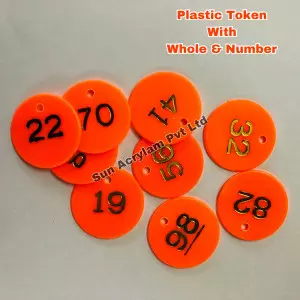 Number Draw Counting Token