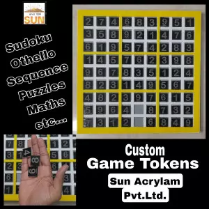 Plastic Tokens Customised