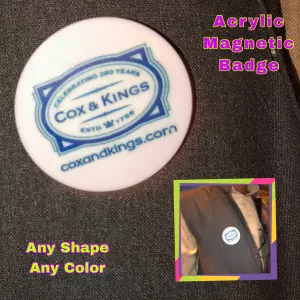 ACRYLIC POCKET BADGES