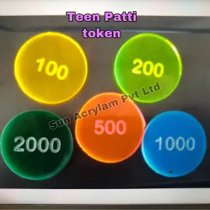 Token Acrylic Customised