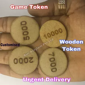 Wooden Tokens