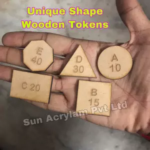 Wooden Tokens