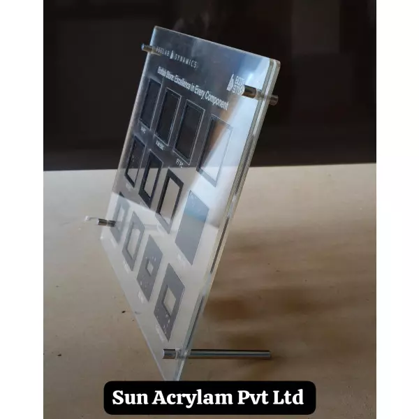 Acrylic Component Display Stand Manufacturers In Ahmedabad