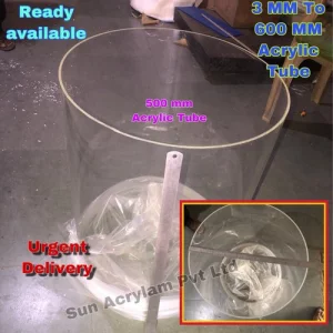 Acrylic Earthing Plate Displayed On Warehouse Rack