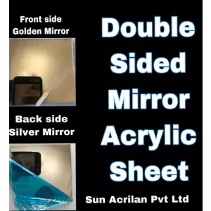 Event Glass Mirror Sheet Showing Clear Reflection Surface