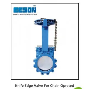 Knife Edge Gate Valve Showing Sharp Sealing Surface