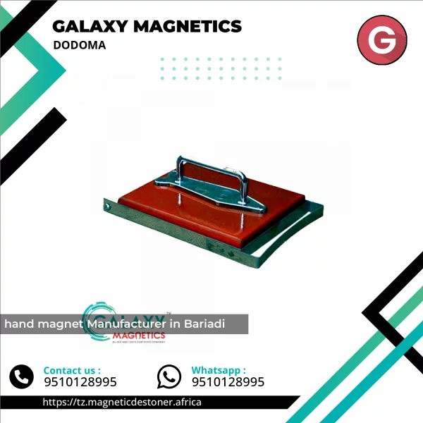 Hand Magnet Used For Picking Ferrous Contaminants Manually