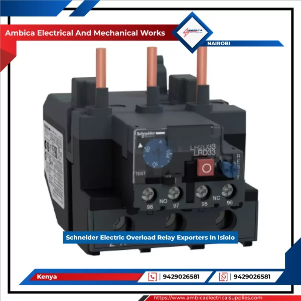 Electric Overload Relay - Ambica Electrical And Mechanical Works