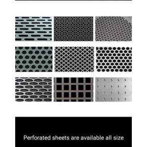Round Hole Perforated Stainless Steel Sheet
