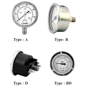 Economical Type Pressure Gauge Used In Industrial Settings