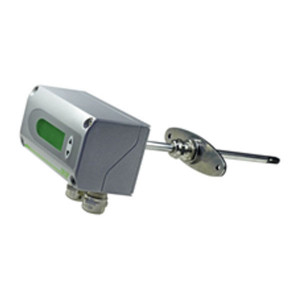 High Temperature Velocity Transmitter Installed In An Industrial Plant