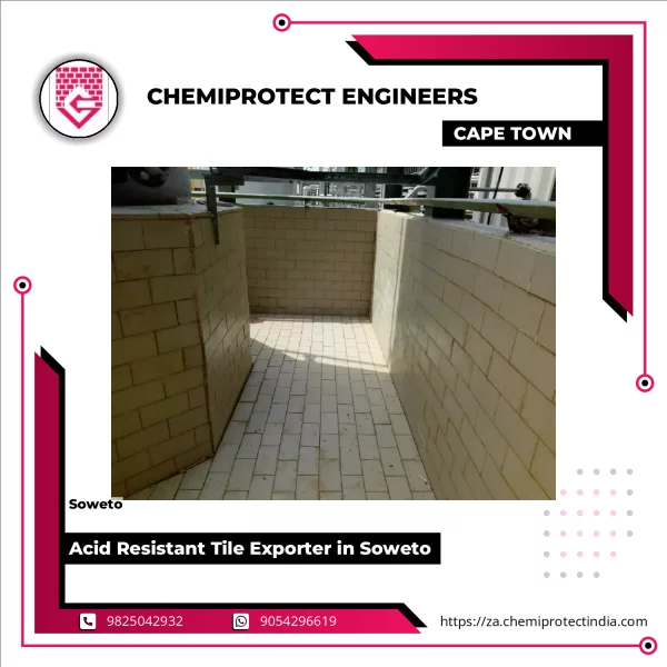 Acid Resistant Tile Flooring Installation In Industrial Setting