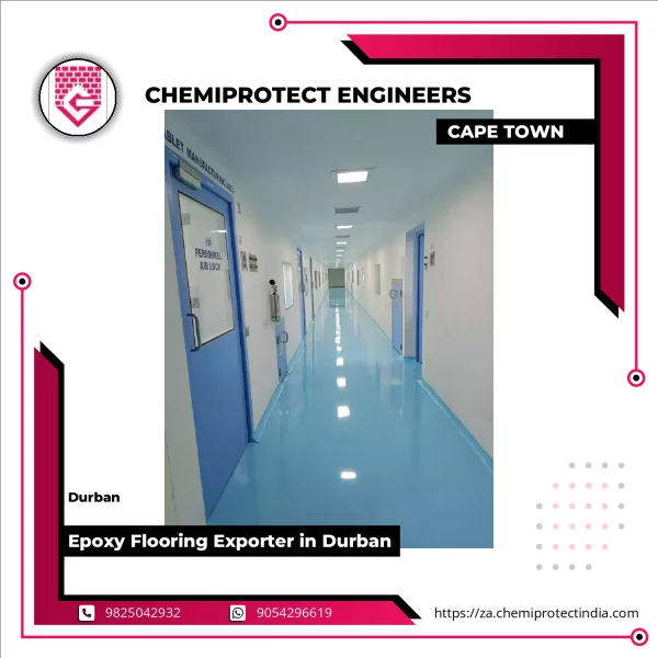 Close-up View Of Applied Epoxy Flooring Showing Smooth Finish In Industrial Setting