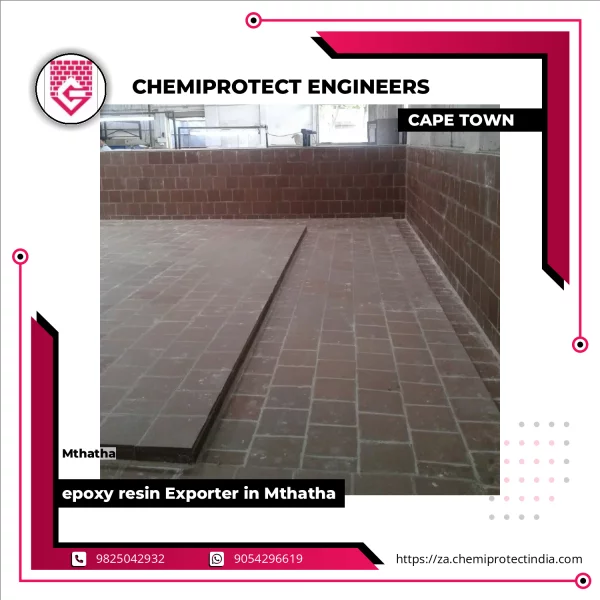 Industrial Epoxy Resin Coating Applied On Concrete Floor